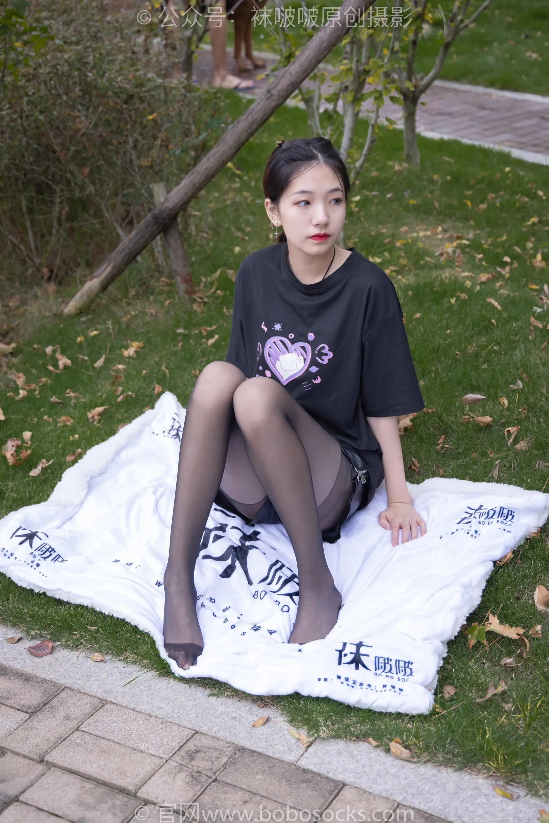 [BoBoSocks袜啵啵]NO.221 小甜豆-马丁靴、黑丝[23] [50P]插图1